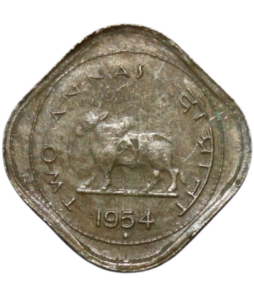     			PRIDE INDIA - 2 Annas (1954) India 1 Numismatic Coins