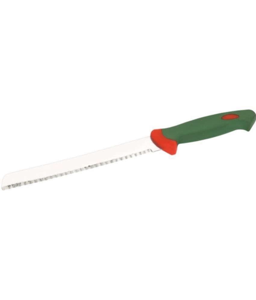     			Analog kitchenware - Dark Green Stainless Steel Tomato Knife Blade Length 19 cm ( Pack of 1 )