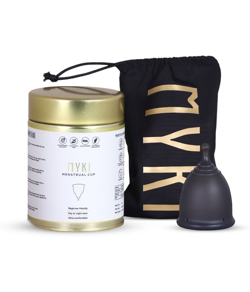     			MYKI - Silicone Reusable Menstrual Cup Medium ( Pack of 1 )