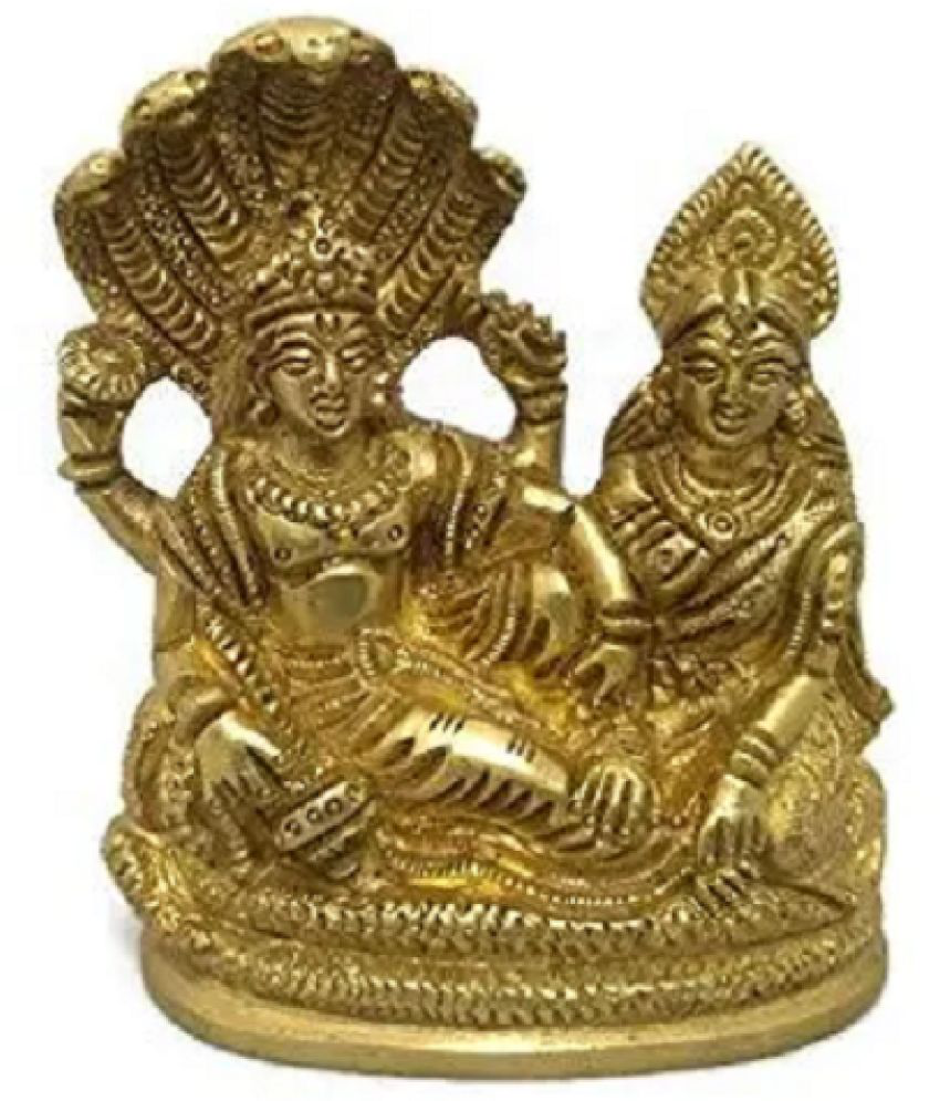     			PAYSTORE - Aluminium Vishnu Laxmi God Idol ( 8 cm )