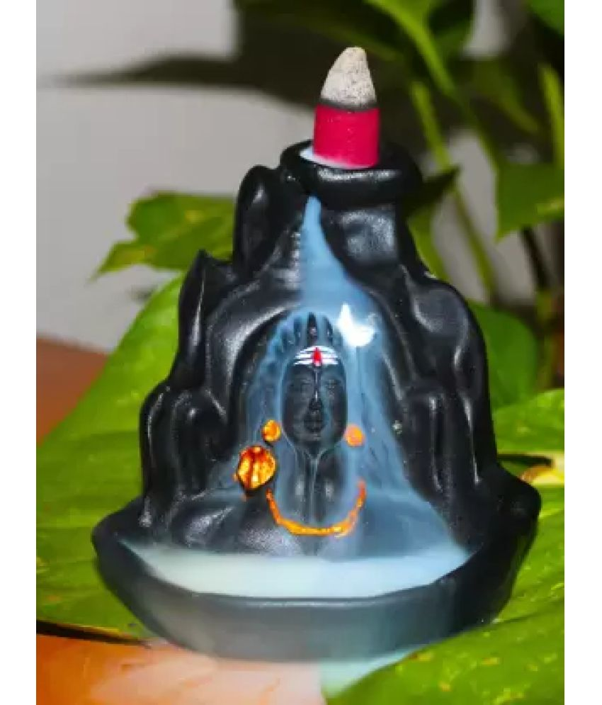     			PAYSTORE - Shiva Smoke backflow Showpiece ( Pack of 1 )