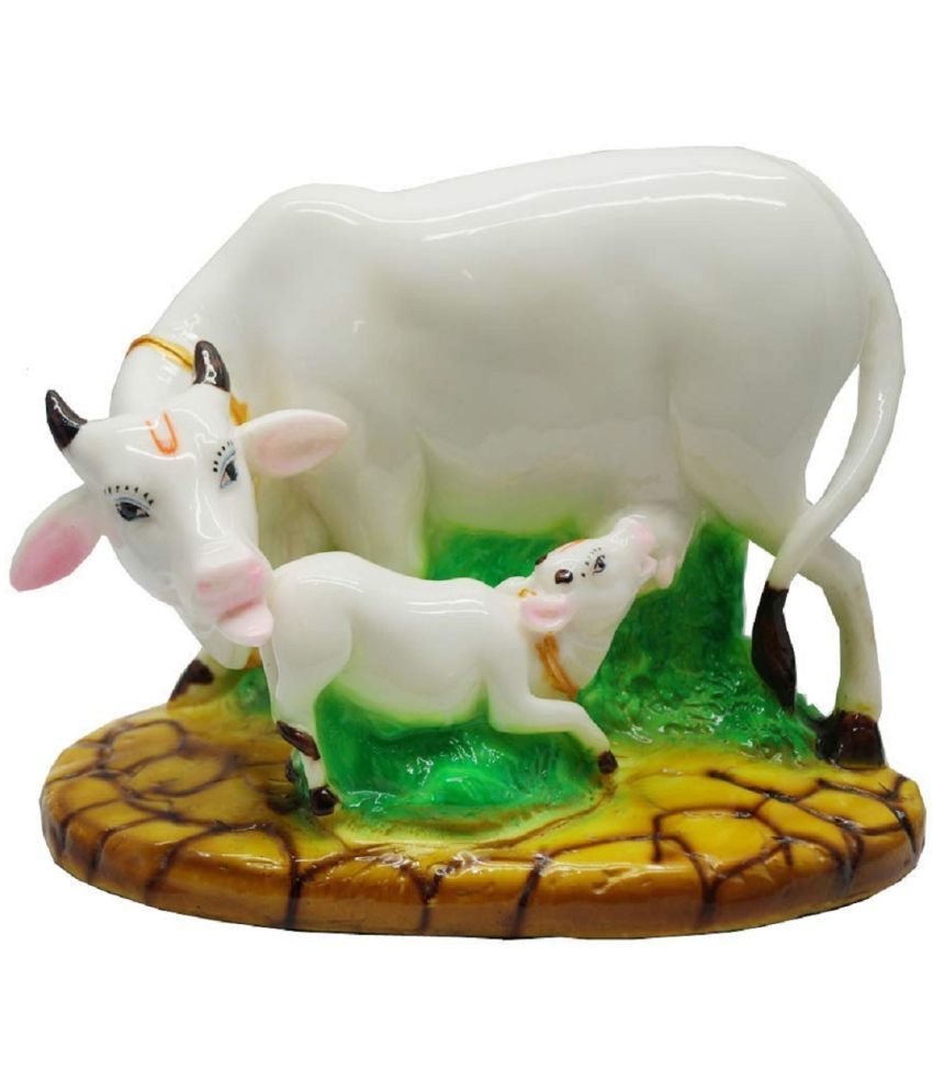     			Kamdhenu Cow Idol (Pack of 1)