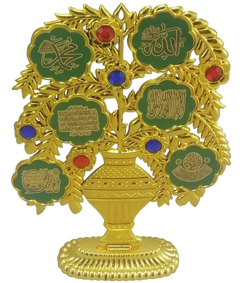     			PAYSTORE - Plastic Allah Mohhamad Tree Shopwiece ( Pack of 1 )