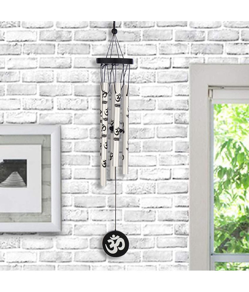     			PAYSTORE - Aluminium Om Wind Chime ( Pack of 1 )