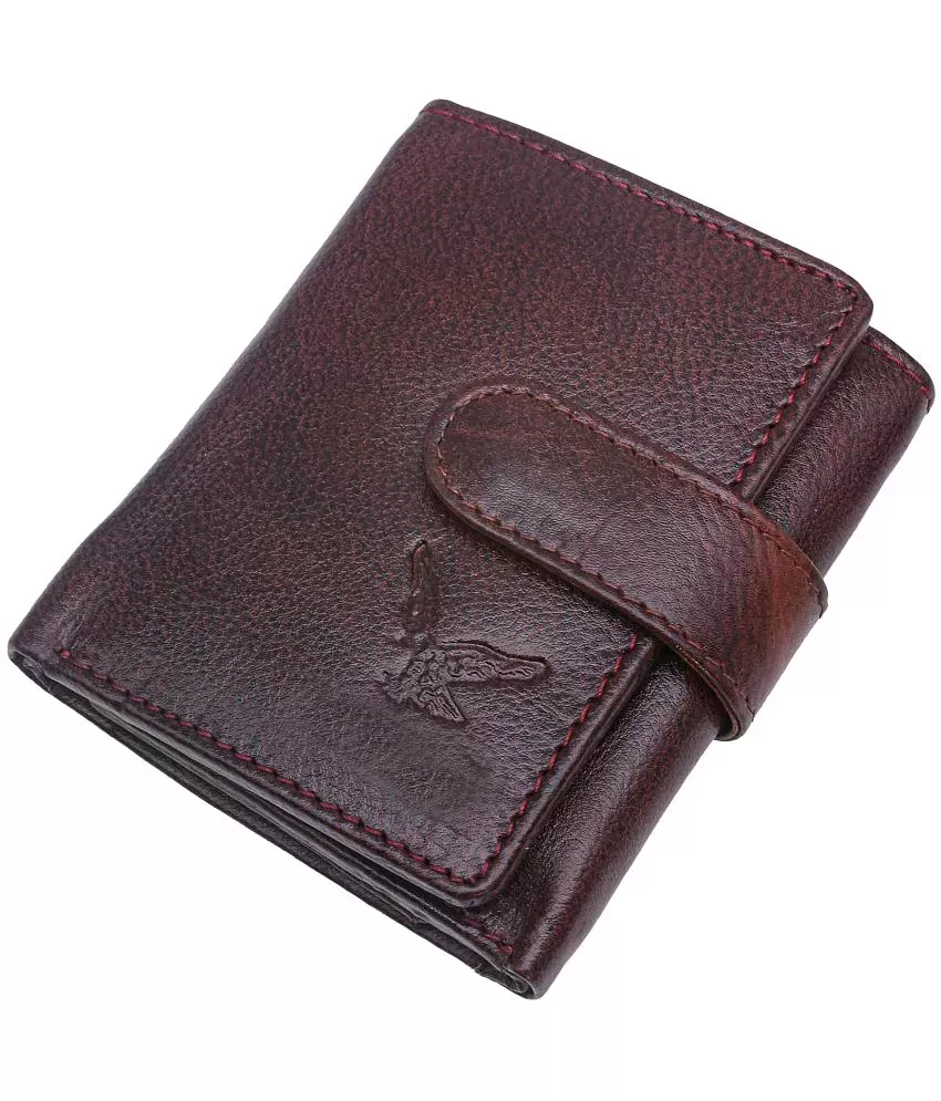 LUXIQE Brown Faux Leather Men's Regular Wallet ( Pack of 1 ): Buy Online at  Low Price in India - Snapdeal