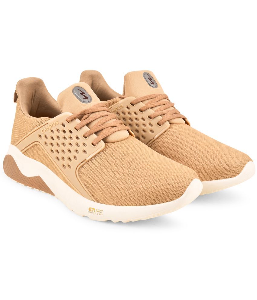     			Campus - CAMP-ACHIEVER Beige Men's Sports Running Shoes