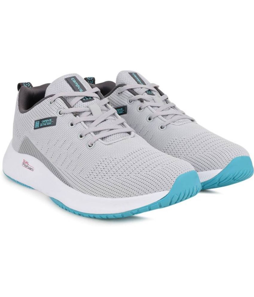     			Campus - TOLL Light Grey Men's Sports Running Shoes