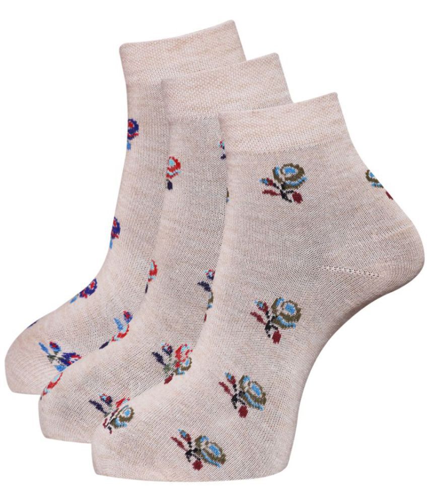     			Dollar - Multicolor Woollen Women's Ankle Length Socks ( Pack of 3 )