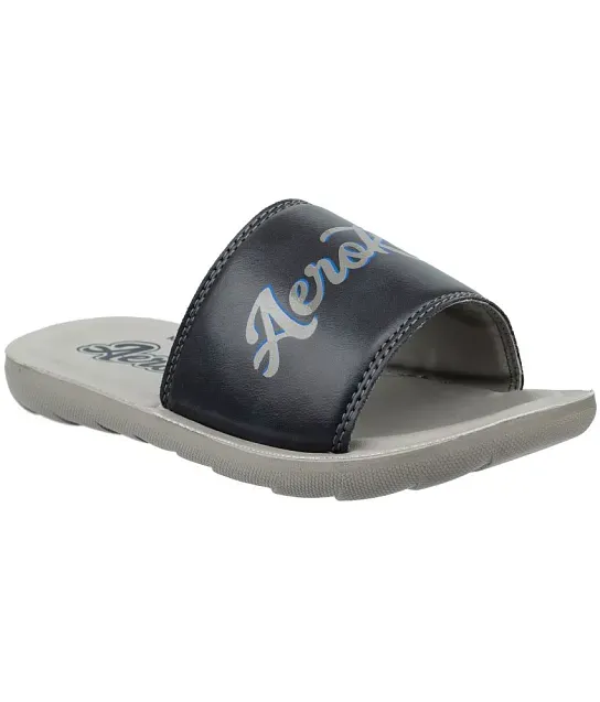 Boys slippers size online 4