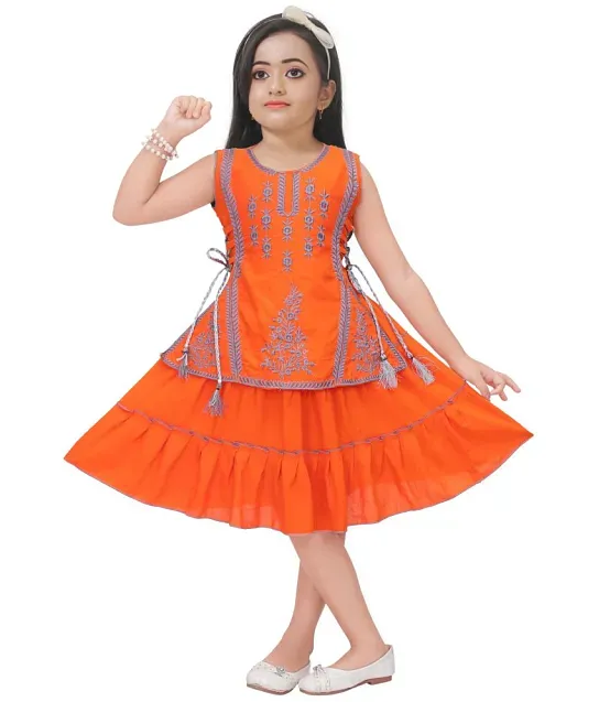 Girls Multicolor Kids Cotton Sharara Sets, Age Group: 4-6 Years