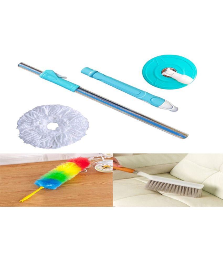 Alphonso - Mop Set ( Extendable Mop Handle with 360 Degree Movement )