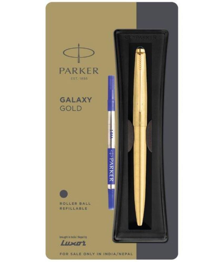     			Parker Galaxy Gold Roller Ball Pen Roller Ball Pen (Blue)