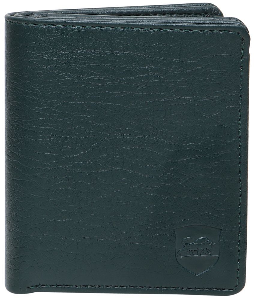     			samtroh Green PU Men's Two Fold Wallet ( Pack of 1 )