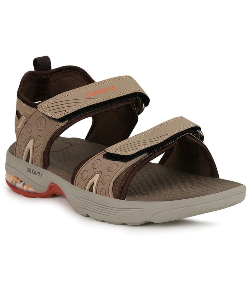     			Campus - Beige Men's Floater Sandals