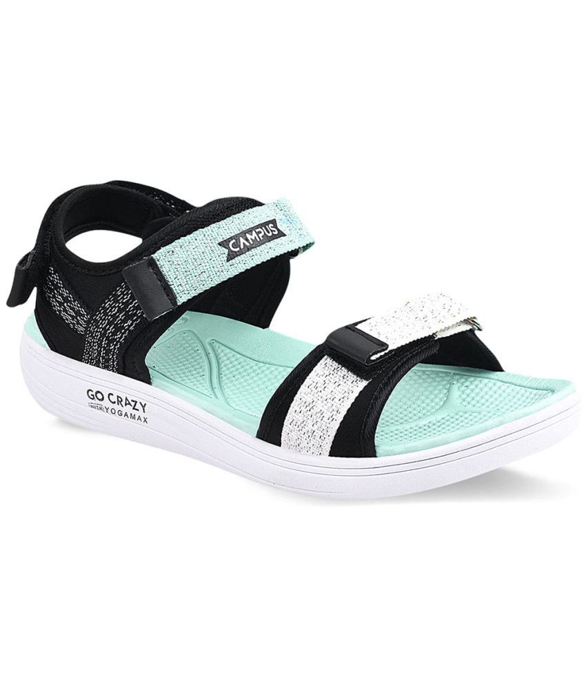     			Campus Green Floater Sandals