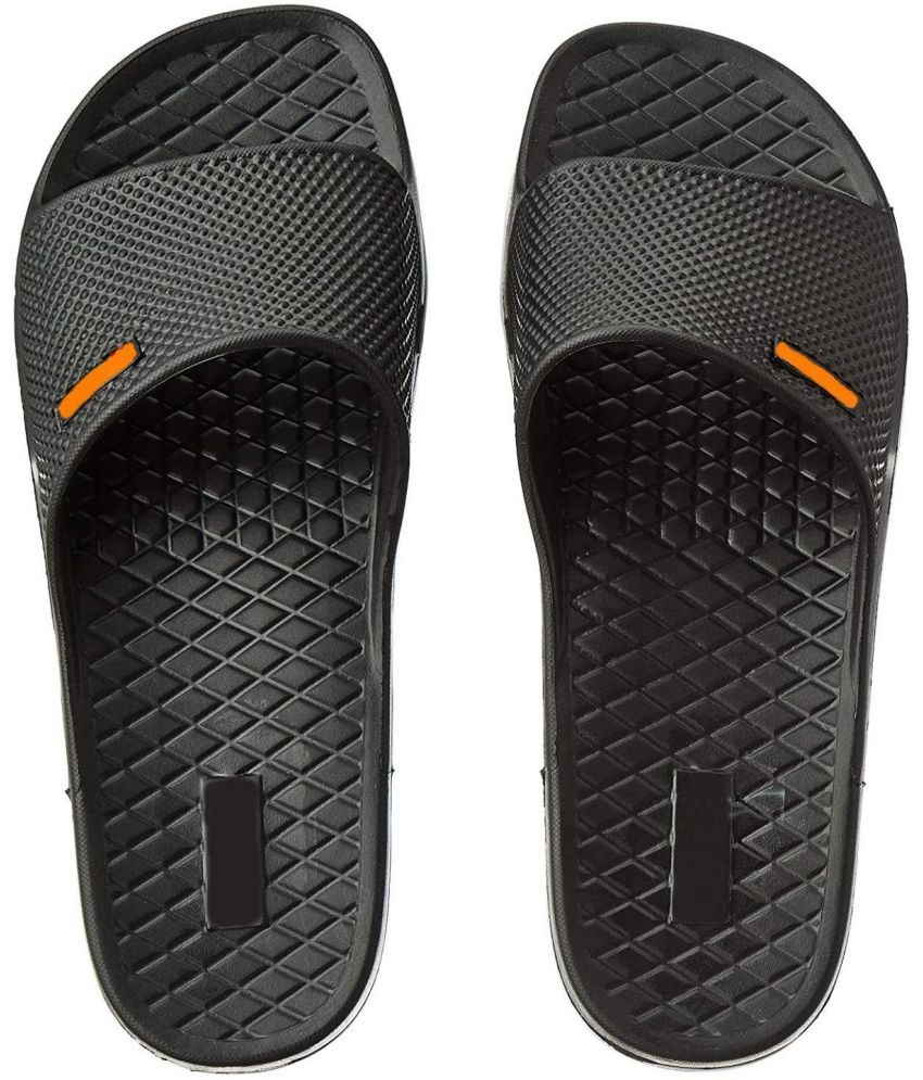     			Monoction - Black Men's Slide Flip Flop