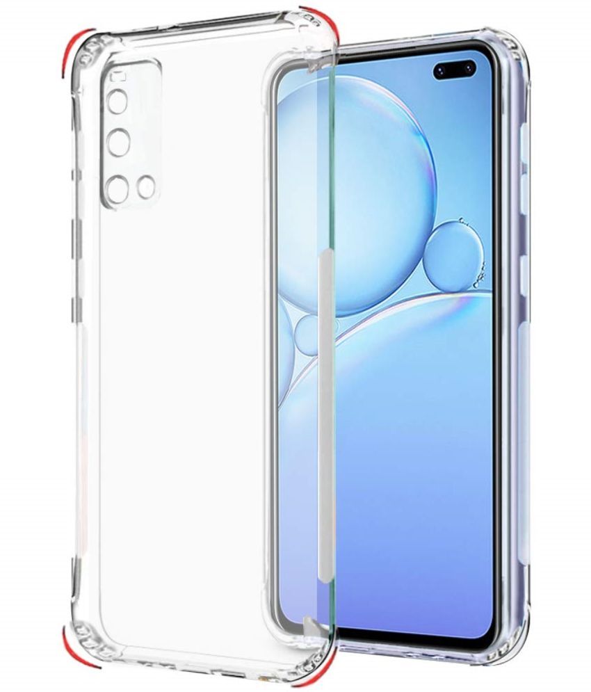     			ZAMN - Transparent Silicon Silicon Soft cases Compatible For Vivo V19 ( Pack of 1 )