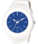 EMPERO - White PU Analog Men's Watch