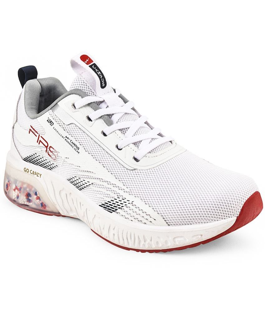     			Campus - FIRST White Men's Sports Running Shoes