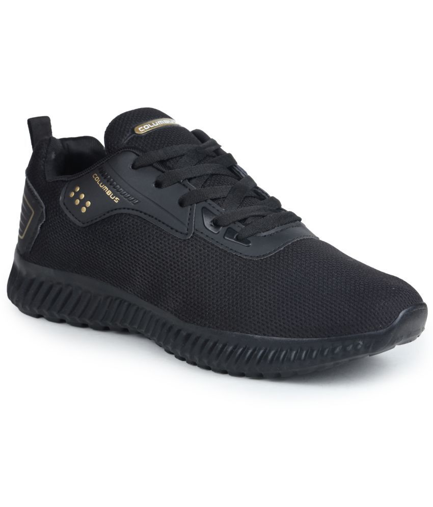     			Columbus - KINETIC Sports Shoes Black Men's Sports Running Shoes