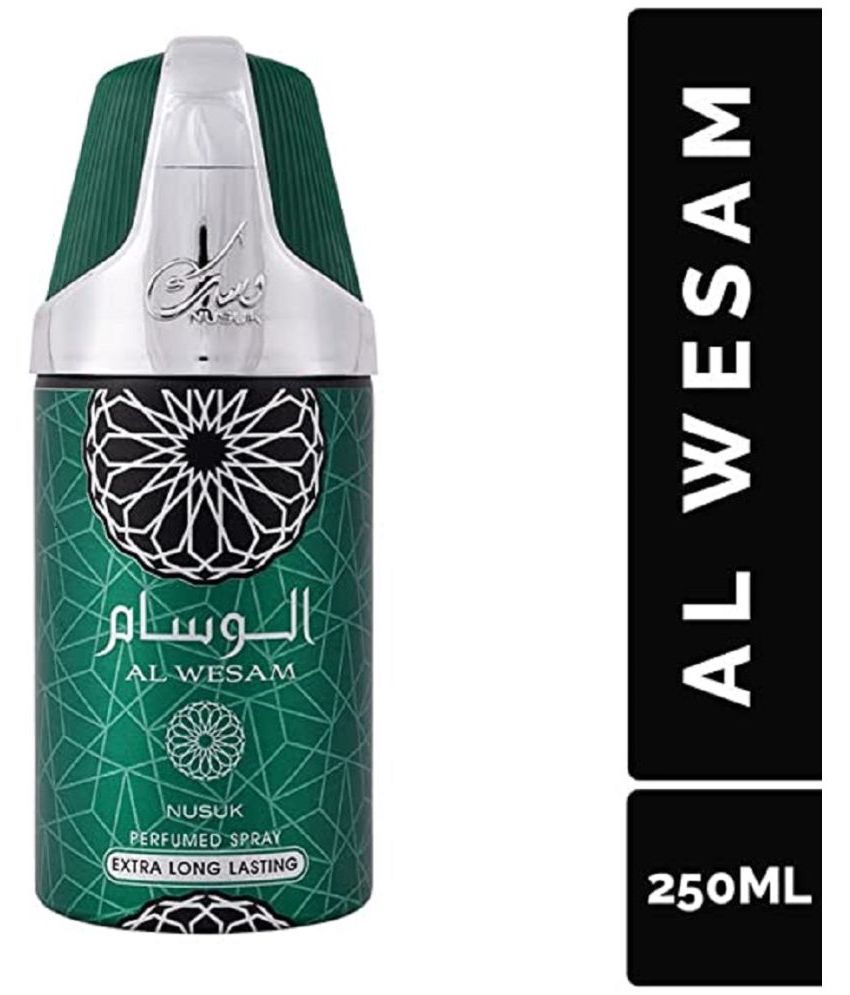     			NUSUK - AL WESAM Deo Perfumed Body Spray, 250ml Deodorant Spray for Men 250 ml ( Pack of 1 )