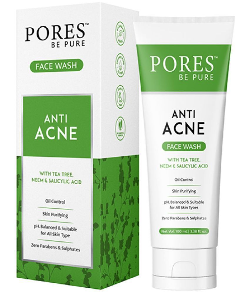     			PORES Be Pure - Acne or Blemishes Removal Face Wash For All Skin Type ( Pack of 1 )