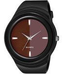 EMPERO - Black PU Analog Men's Watch