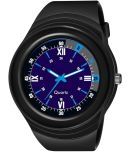 EMPERO - Black PU Analog Men's Watch