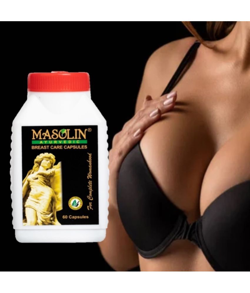     			MASOLIN HERBAL Ayurvedic Brest Growth Capsule 60 no.s Pack Of 1