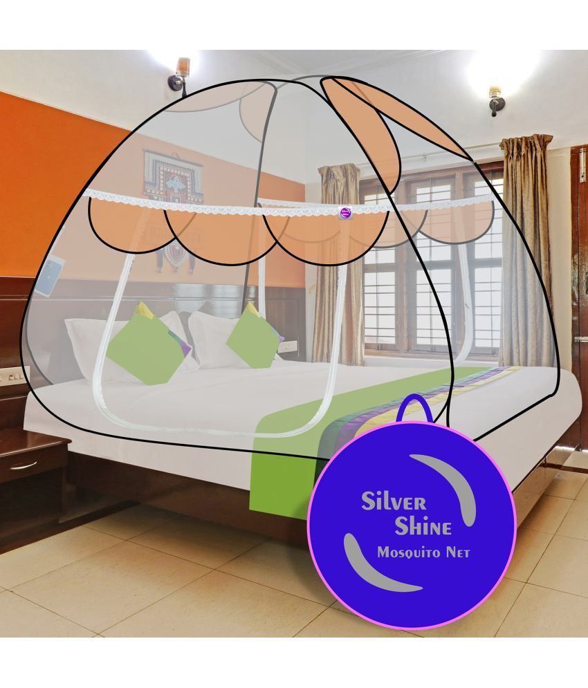     			Silver Shine - Multi Polypropylene Foldable Mosquito Net ( Pack of 1 )