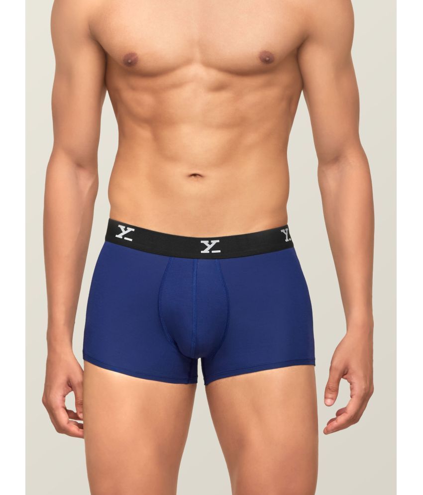     			XYXX Pack of 1 Modal Trunks For Men's ( Blue )