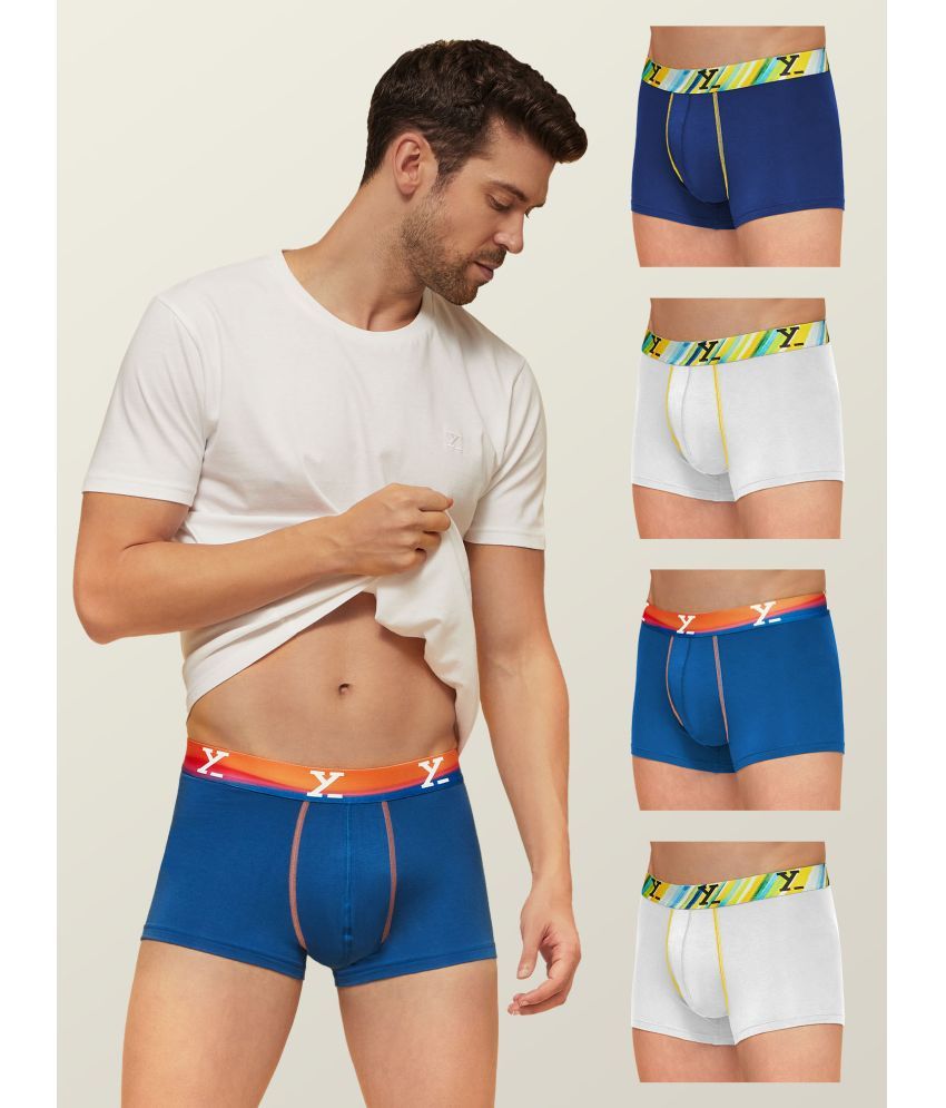     			XYXX Pack of 5 Modal Men's Trunks ( Multicolor )