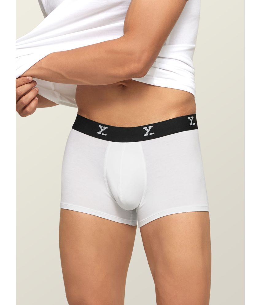     			XYXX Modal Men's Trunks ( White )