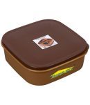 HomePro - Masala Dabba Plastic Brown Spice Container ( Set of 1 )