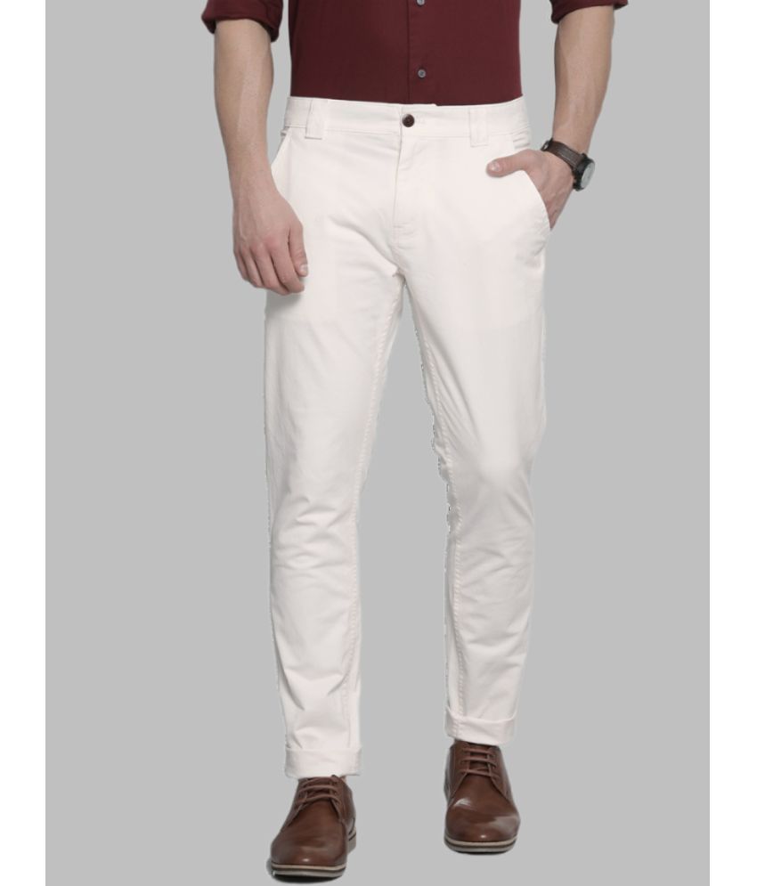     			HALOGEN White Skinny Chinos ( Pack of 1 )