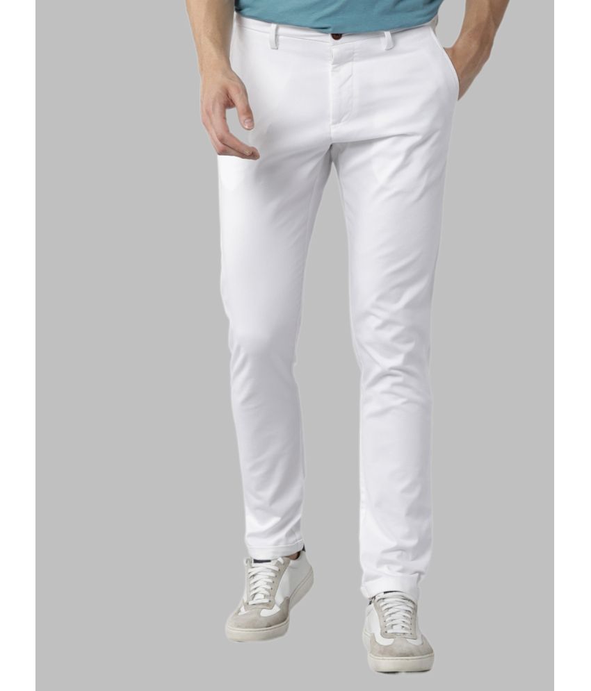     			HALOGEN White Skinny Chinos ( Pack of 1 )