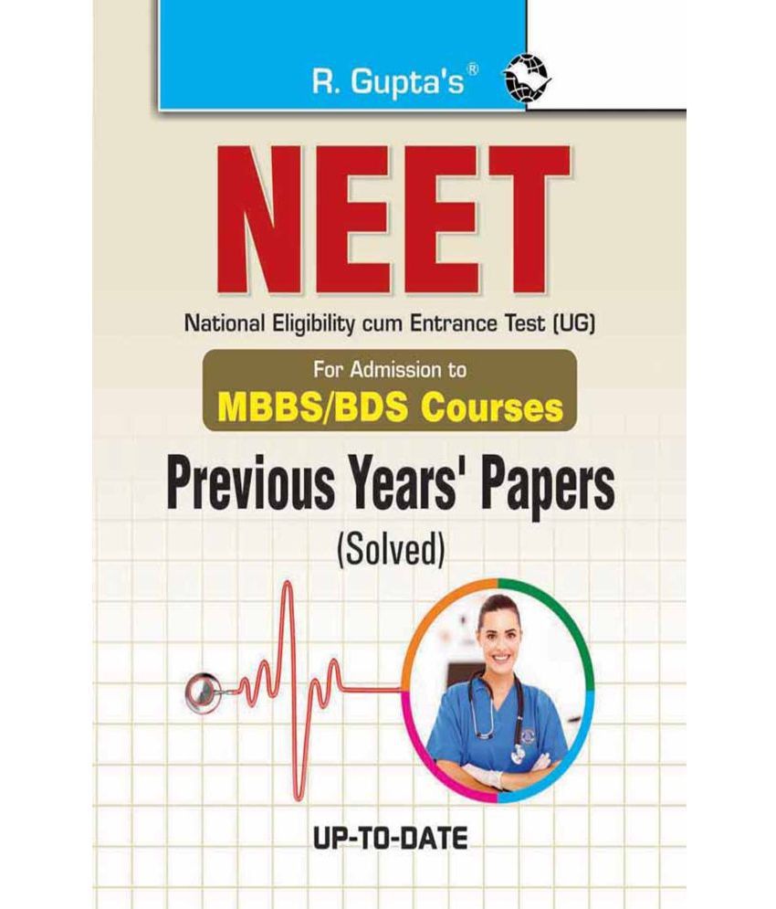     			NEET (UG) Previous Years' Papers (Solved): For Admission to MBBS/BDS Courses