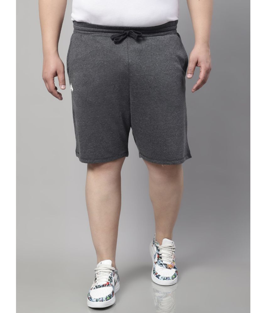     			Rute - Dark Grey Cotton Men's Shorts ( Pack of 1 )