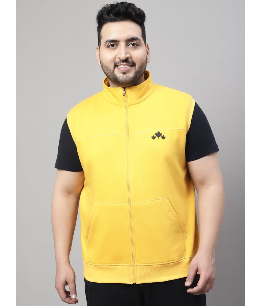     			Rute - Yellow Cotton Regular Fit Men's Casual Jacket ( Pack of 1 )