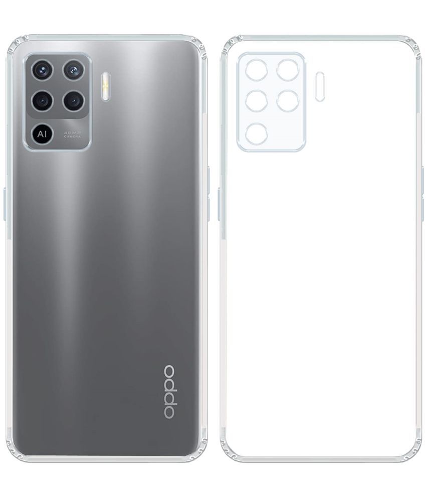     			ZAMN - Transparent Silicon Silicon Soft cases Compatible For Oppo F19 Pro ( Pack of 1 )