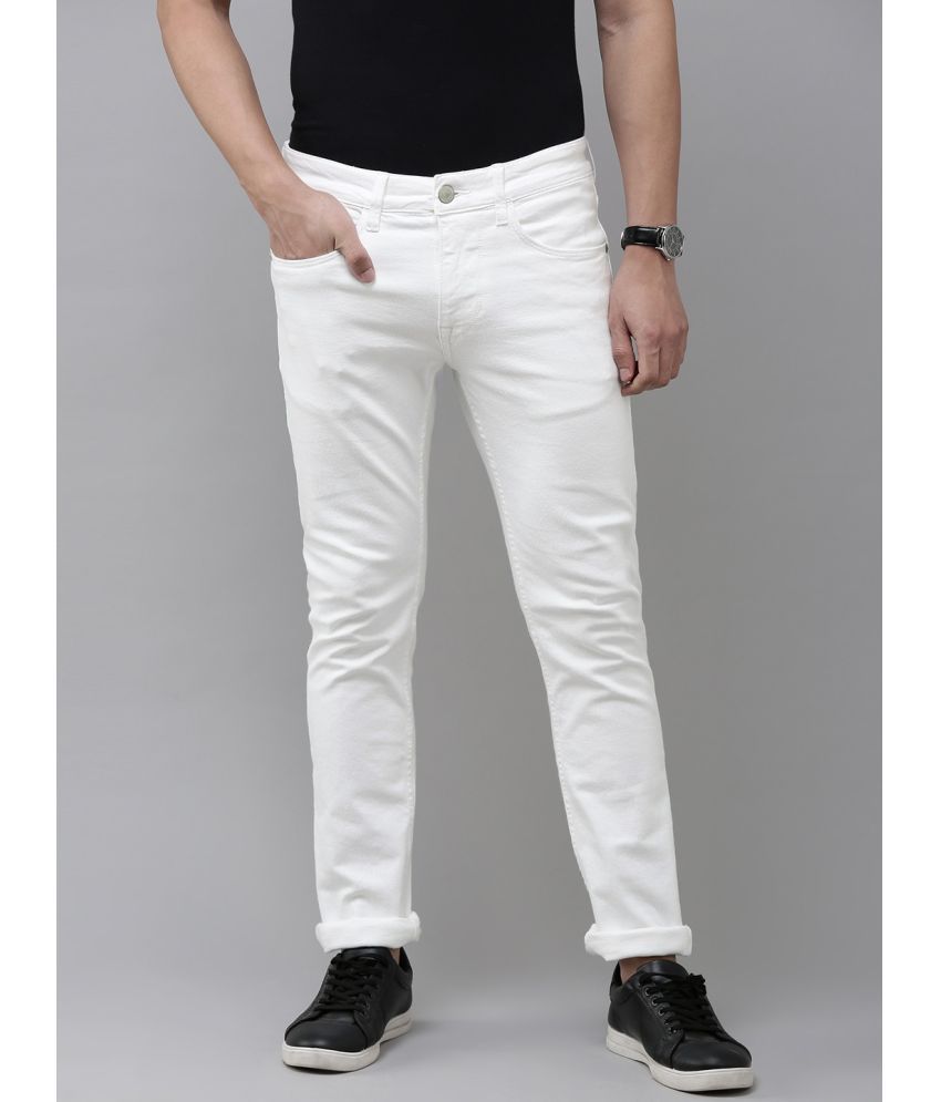     			x20 - White Denim Slim Fit Men's Jeans ( Pack of 1 )