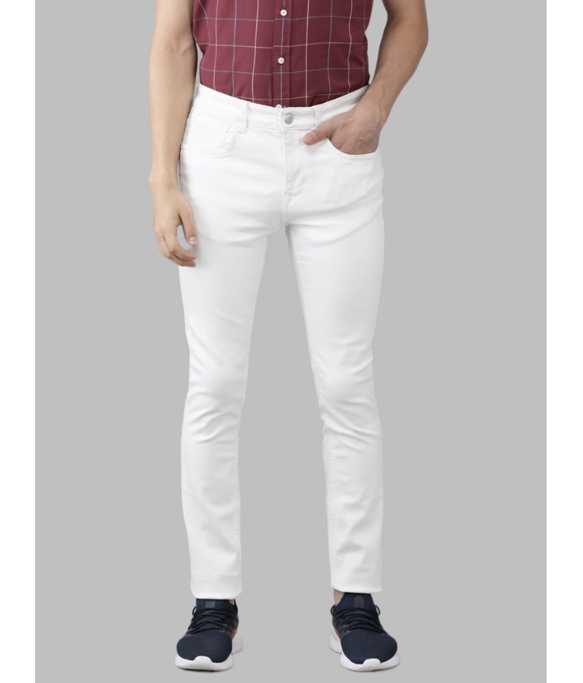     			x20 - White Denim Slim Fit Men's Jeans ( Pack of 1 )