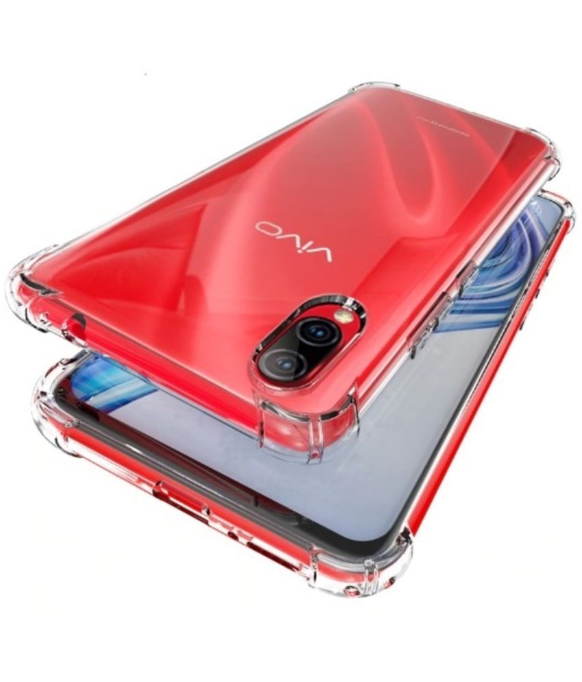     			BEING STYLISH - Transparent Silicon Bumper Cases Compatible For Vivo V11 Pro ( Pack of 1 )