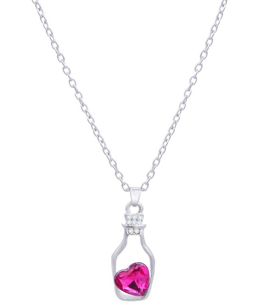     			FASHION FRILL - Pink Pendant ( Pack of 1 )