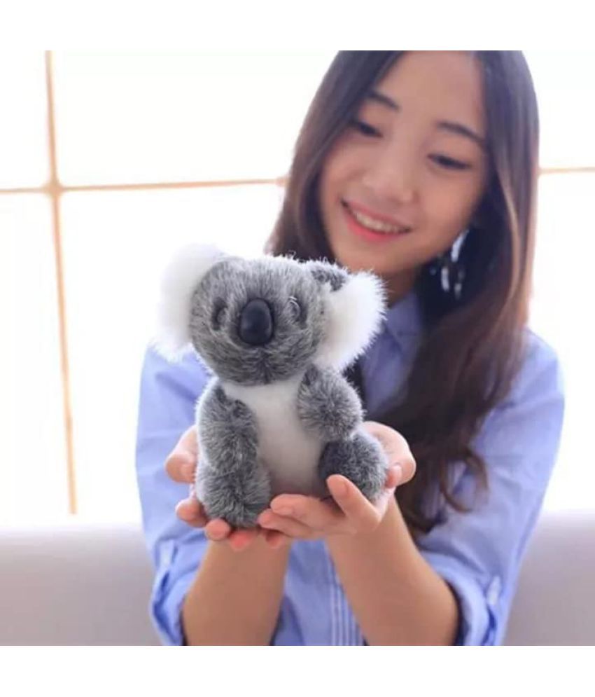     			Tickles Cute Koala Bear Soft Stuffed Plush Animal Toy for Kids Birthday Gift (Size: 23 cm ; Color: Grey)