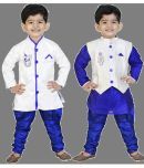 GENERATION NEXT Pack of 2 Boys Silk ( Blue & White )