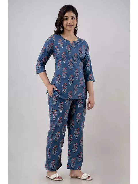 Buy Red Night&LoungeWearSets for Women by FASENSE Online
