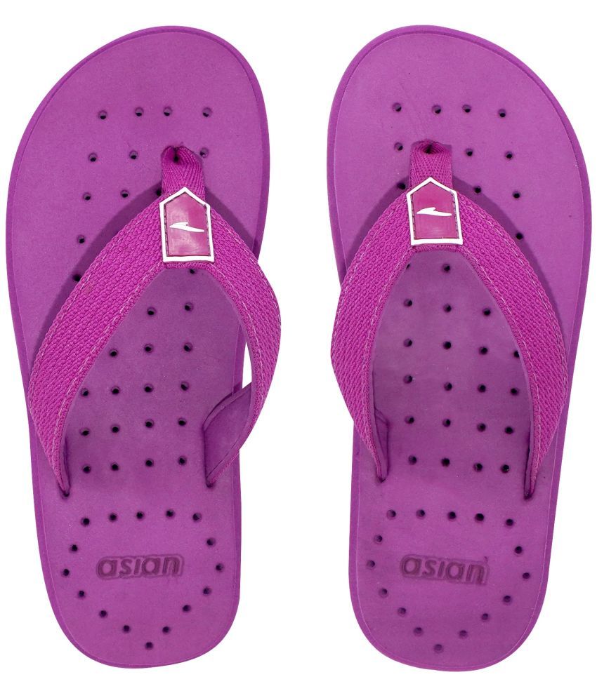     			ASIAN Purple Women's Slipper