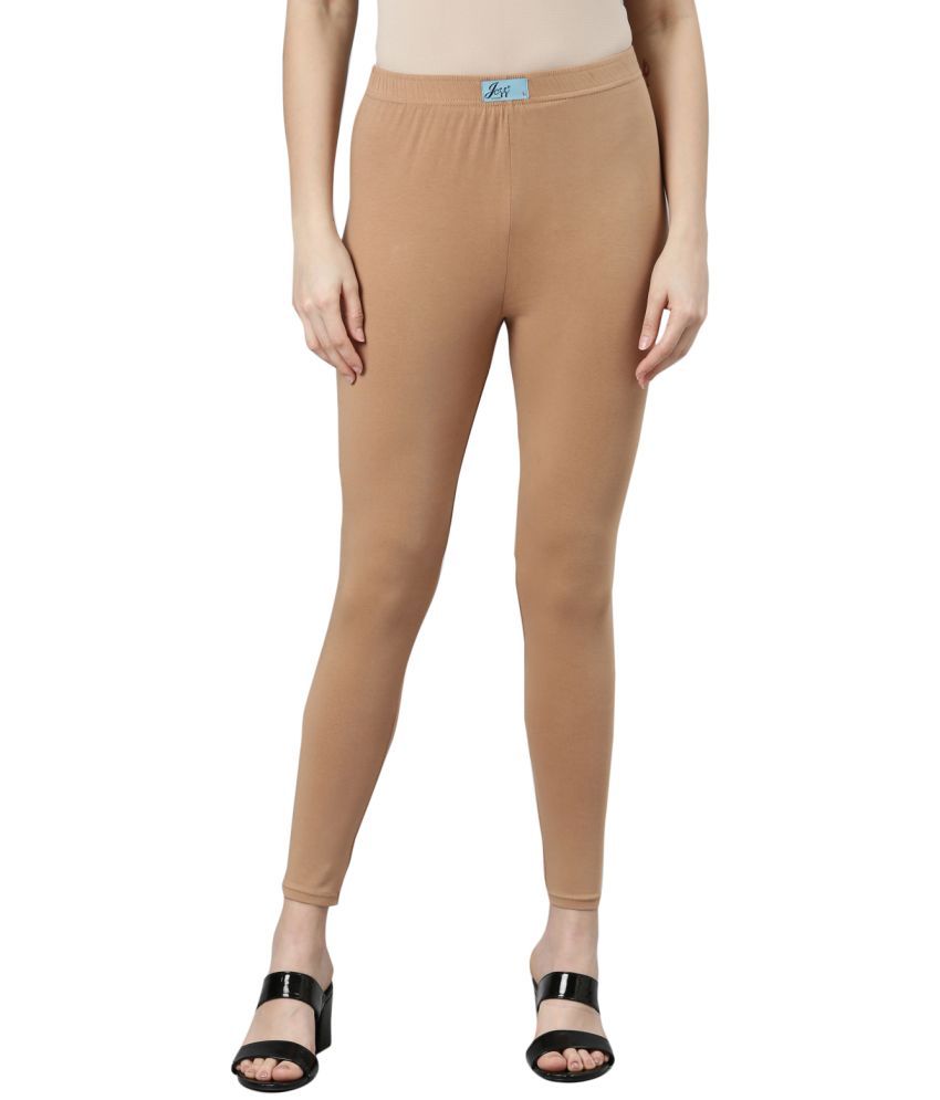     			Jcss - Camel Lycra Women's Leggings ( Pack of 1 )