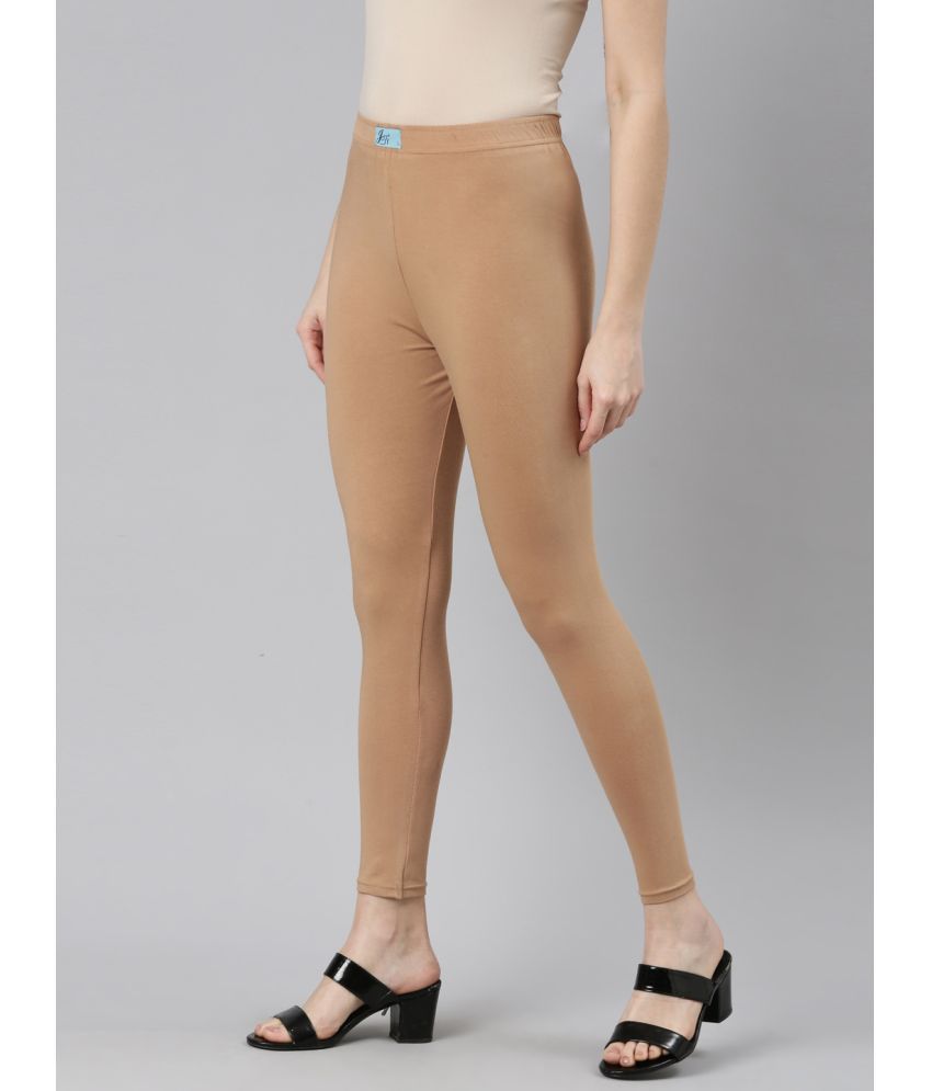     			Jcss - Camel Lycra Women's Leggings ( Pack of 3 )